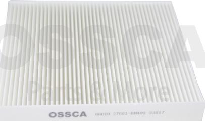 OSSCA 66010 - Фільтр, повітря у внутрішній простір autocars.com.ua