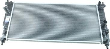 OSSCA 66476 - Радіатор, охолодження двигуна autocars.com.ua