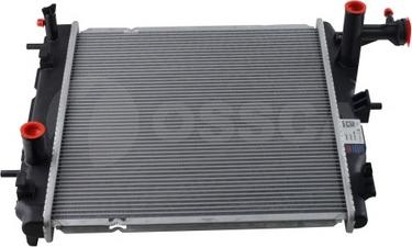 OSSCA 66478 - Радіатор, охолодження двигуна autocars.com.ua