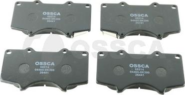OSSCA 68514 - Гальмівні колодки, дискові гальма autocars.com.ua