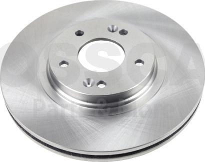 OSSCA 70652 - Гальмівний диск autocars.com.ua