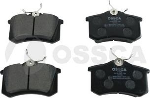 OSSCA 71242 - Тормозные колодки, дисковые, комплект avtokuzovplus.com.ua