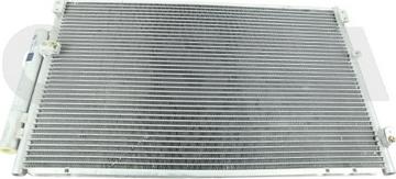 OSSCA 77695 - Конденсатор, кондиціонер autocars.com.ua