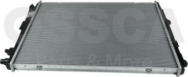 OSSCA 82523 - Радіатор, охолодження двигуна autocars.com.ua