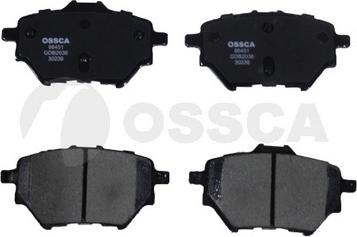 OSSCA 86451 - Гальмівні колодки, дискові гальма autocars.com.ua