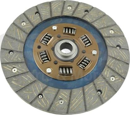 OSSCA 87262 - Диск зчеплення autocars.com.ua