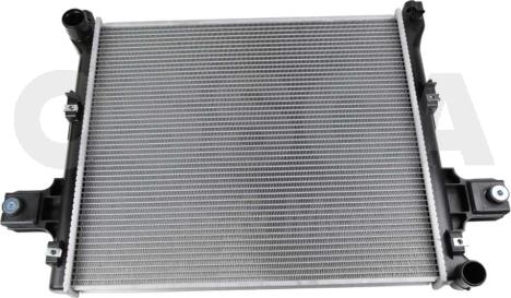 OSSCA 88120 - Радіатор, охолодження двигуна autocars.com.ua