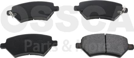 OSSCA 90513 - Гальмівні колодки, дискові гальма autocars.com.ua