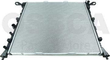 OSSCA 90946 - Радіатор, охолодження двигуна autocars.com.ua
