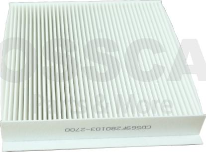 OSSCA 91332 - Фільтр, повітря у внутрішній простір autocars.com.ua