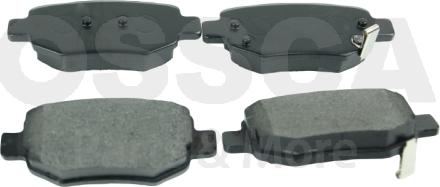OSSCA 91548 - Гальмівні колодки, дискові гальма autocars.com.ua