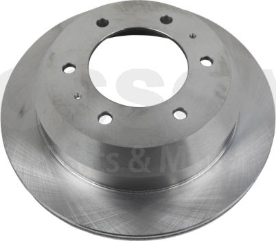 OSSCA 91625 - Гальмівний диск autocars.com.ua