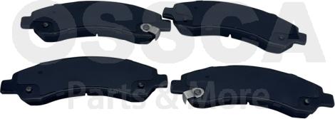 OSSCA 91627 - Гальмівні колодки, дискові гальма autocars.com.ua