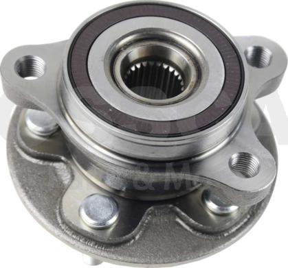 OSSCA 95371 - Маточина колеса autocars.com.ua