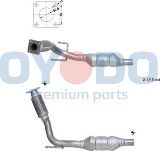 Oyodo 20N0067-OYO - Катализатор autodnr.net