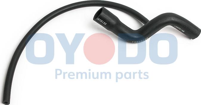 Oyodo 21F0027-OYO - Рукав повітрозабірника, повітряний фільтр autocars.com.ua