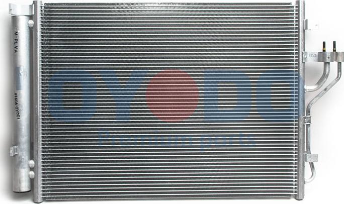 Oyodo 60C0318-OYO - Конденсатор, кондиціонер autocars.com.ua