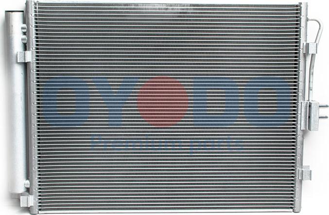 Oyodo 60C0326-OYO - Конденсатор, кондиціонер autocars.com.ua