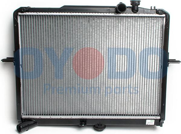 Oyodo 60C0358-OYO - Радіатор, охолодження двигуна autocars.com.ua