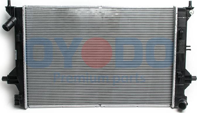 Oyodo 60C0535-OYO - Радиатор, охлаждение двигателя avtokuzovplus.com.ua