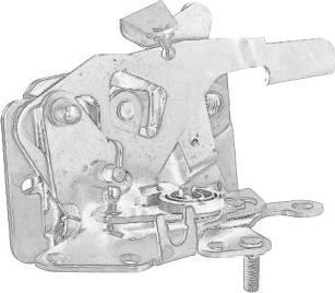 Pacol IVE-DH-019 - Замок двері autocars.com.ua