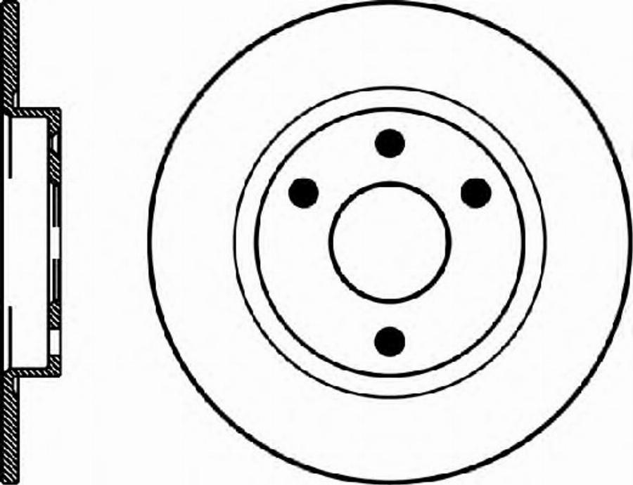 Pagid 50608PRO - Гальмівний диск autocars.com.ua