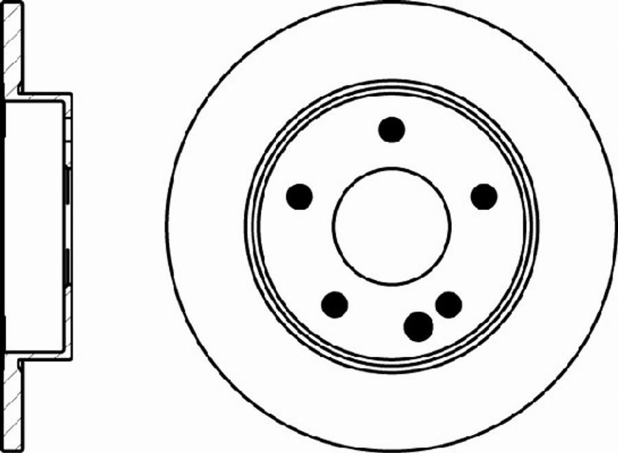 Pagid 52154PRO - Гальмівний диск autocars.com.ua