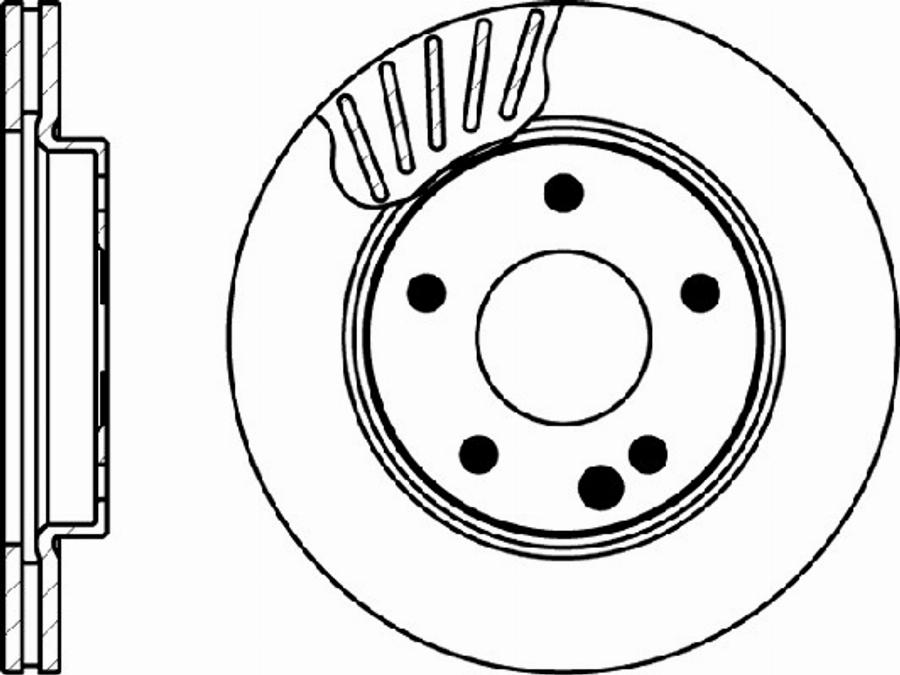 Pagid 52155PRO - Гальмівний диск autocars.com.ua