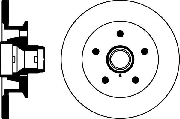 Pagid 53914 - Гальмівний диск autocars.com.ua