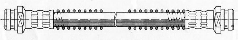 Pagid 70117 - Тормозной шланг autodnr.net