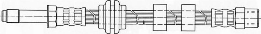 Pagid 70152 - Тормозной шланг autodnr.net