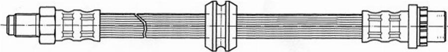 Pagid 70403 - Тормозной шланг avtokuzovplus.com.ua