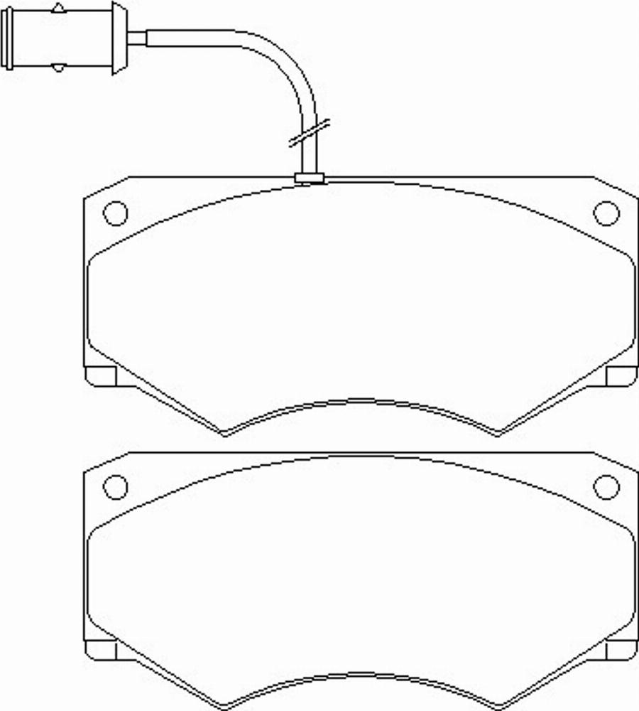 Pagid C 4012 - Тормозные колодки, дисковые, комплект avtokuzovplus.com.ua