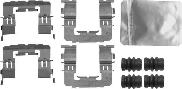 Pagid K0705 - Комплектуючі, колодки дискового гальма autocars.com.ua