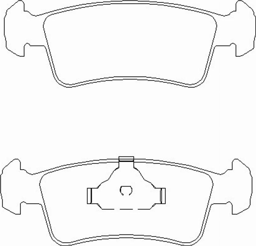 Pagid T 0020 - Тормозные колодки, дисковые, комплект avtokuzovplus.com.ua