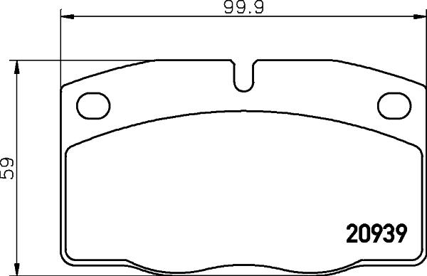 Pagid T0375 - Гальмівні колодки, дискові гальма autocars.com.ua