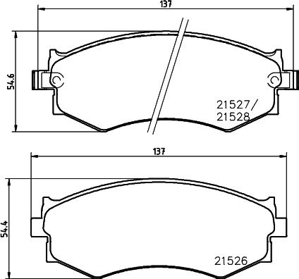 Pagid T0392 - Гальмівні колодки, дискові гальма autocars.com.ua