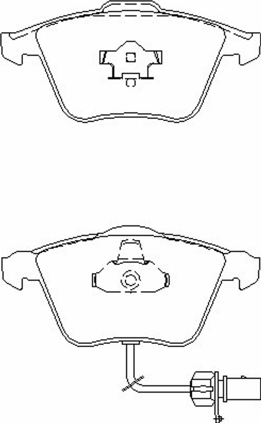 Pagid T1487EP - Тормозные колодки, дисковые, комплект avtokuzovplus.com.ua