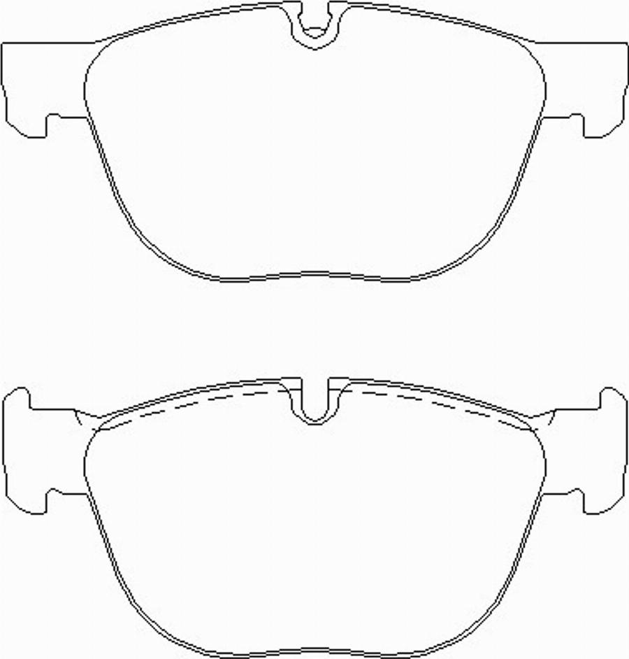 Pagid T1619EP - Тормозные колодки, дисковые, комплект avtokuzovplus.com.ua