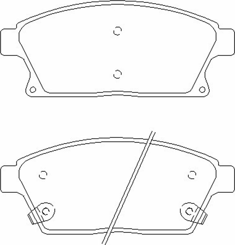 Pagid T1975 - Тормозные колодки, дисковые, комплект avtokuzovplus.com.ua