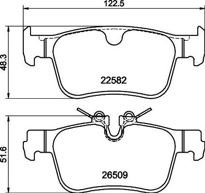 Pagid T2941 - Тормозные колодки, дисковые, комплект avtokuzovplus.com.ua