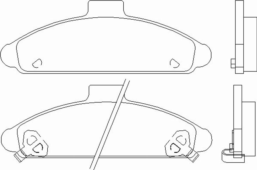 Pagid T3072 - Гальмівні колодки, дискові гальма autocars.com.ua