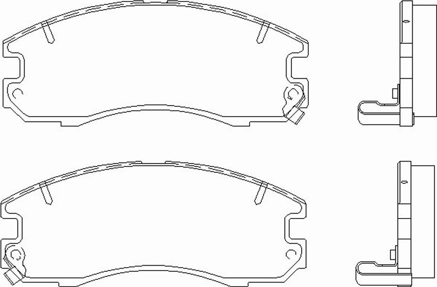 Pagid T3074 - Гальмівні колодки, дискові гальма autocars.com.ua