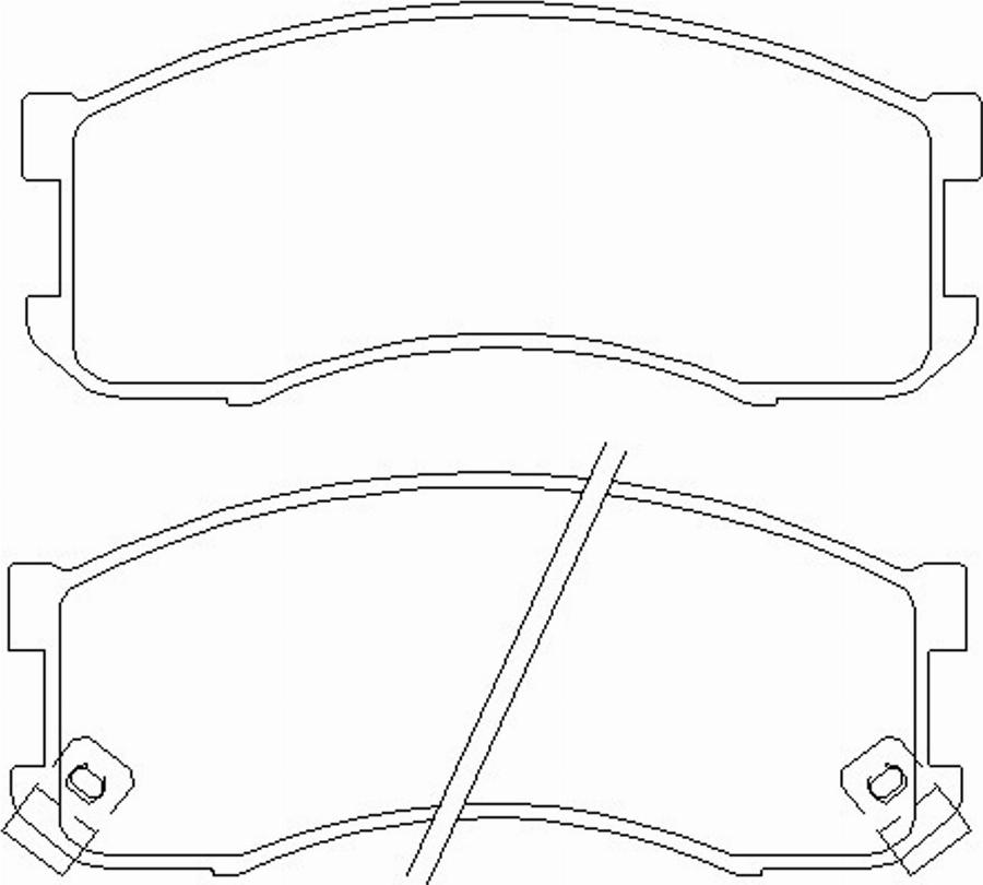 Pagid T3075 - Тормозные колодки, дисковые, комплект avtokuzovplus.com.ua