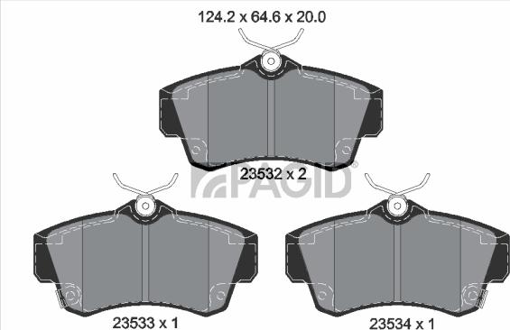 Pagid T5144N - Гальмівні колодки, дискові гальма autocars.com.ua