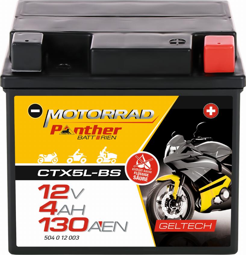 PANTHER GB.5041277 - Стартерна акумуляторна батарея, АКБ autocars.com.ua