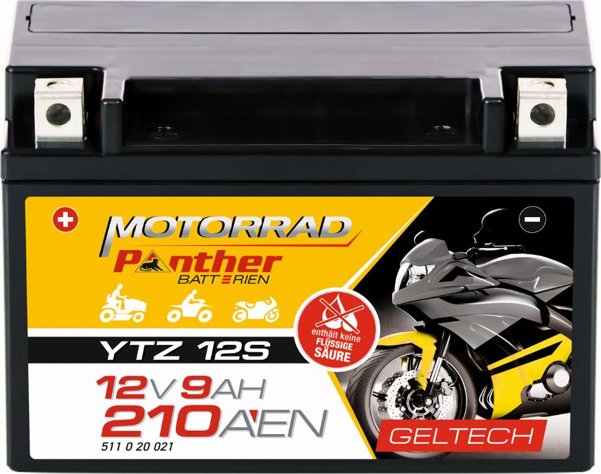 PANTHER GB.5112077 - Стартерна акумуляторна батарея, АКБ autocars.com.ua