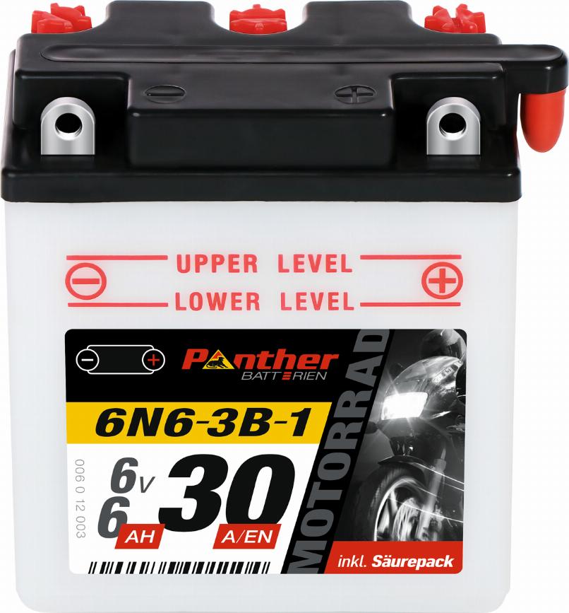 PANTHER MB.0061277 - Стартерна акумуляторна батарея, АКБ autocars.com.ua