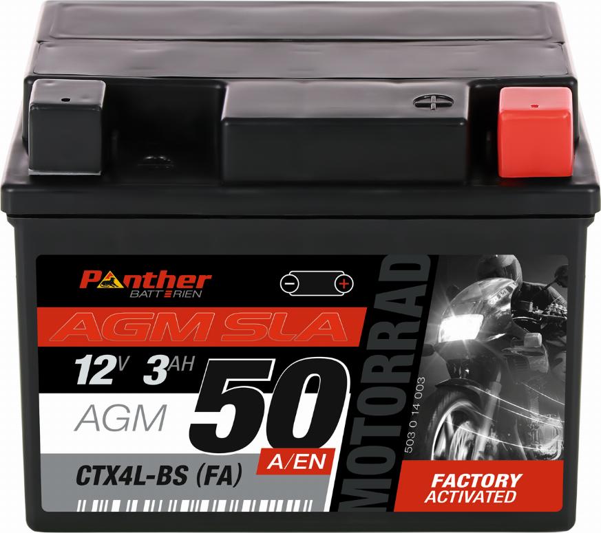 PANTHER MB.5031433 - Стартерна акумуляторна батарея, АКБ autocars.com.ua