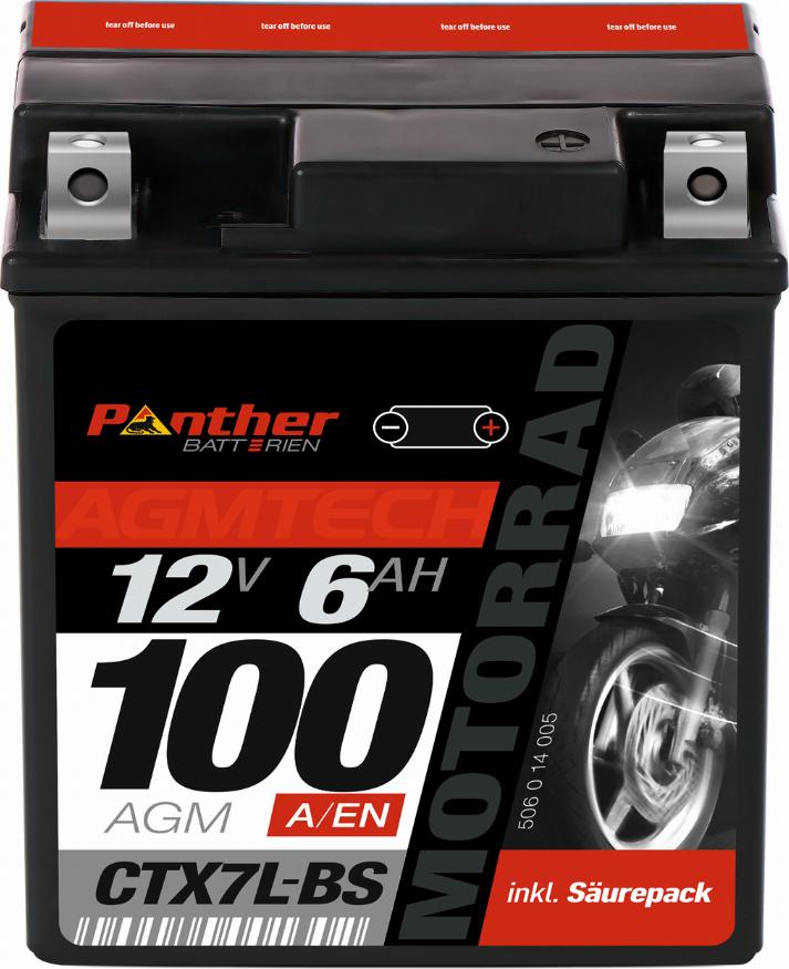 PANTHER MB.5061477 - Стартерна акумуляторна батарея, АКБ autocars.com.ua
